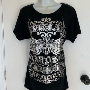 Harley Davidson Women T Shirt size XL